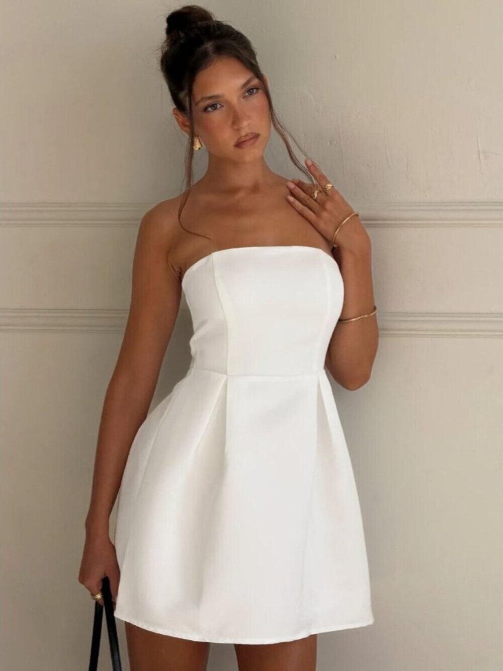 Princess Polly Spader Corset Mini Dress White Size 4